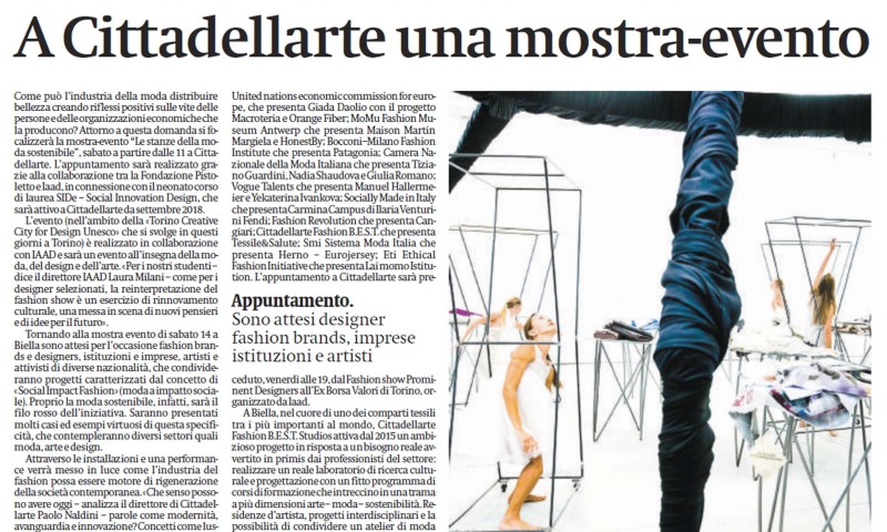 La Stampa – 12 ottobre 2017